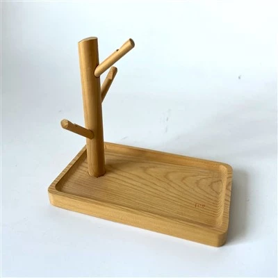 木製ジュエリートレイ