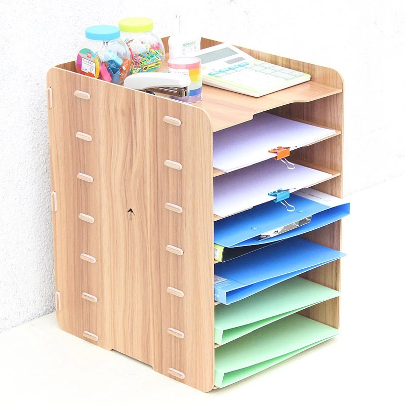 Wooden Document Organizer
