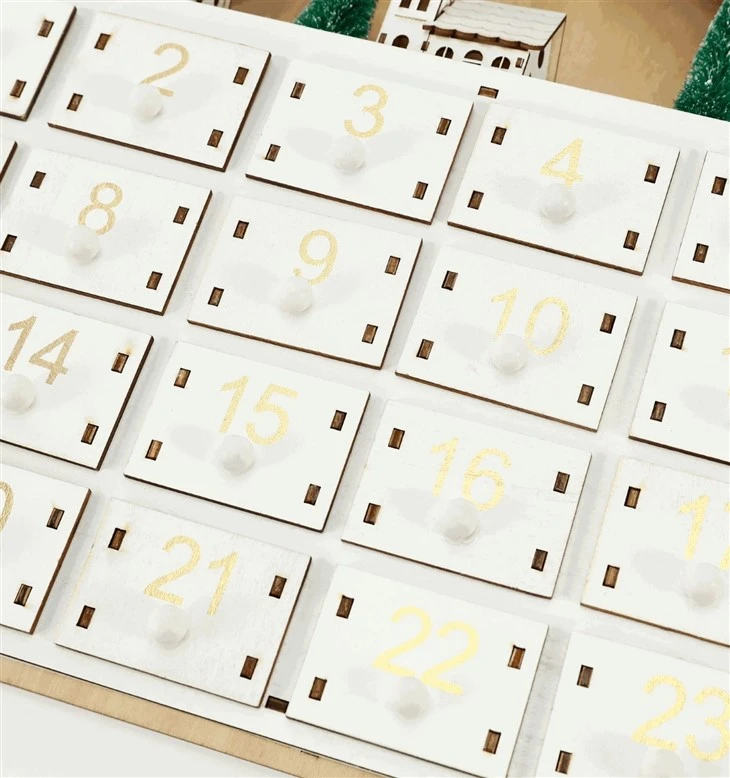 Wooden DIY Advent Calendar